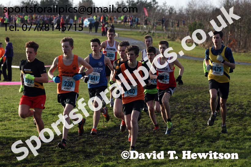 Mens under-17s Start Fitness NEHL, Herrington Country Park, near Sunderland. Photo:  David T. Hewitson/Sports for All Pics